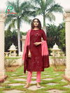Art Riddhs Kalam Kari Heavy Festive Wear Cotton Viscose Designer Ready Made Collection